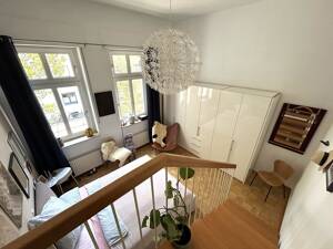 Einzigartiges Wohngefühl im Kreuzviertel: Stilvolle Split-Level-Wohnung mit Westbalkon – 48149 Münster – Vorschaubild 5