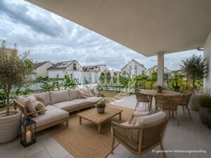 Sofort verfügbar: 3-Zi-Neubauwohnung im EG mit Terrasse & Garten | KfW40 QNG | TG-Stellplatz | W01 – 93059 Regensburg – Vorschaubild 8
