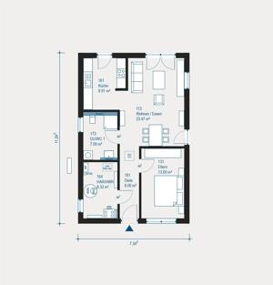 Individuell geplanter Bungalow in Mannheim - Mit allkauf zum maßgeschneiderten Traumhaus – 68309 Mannheim – Vorschaubild 2