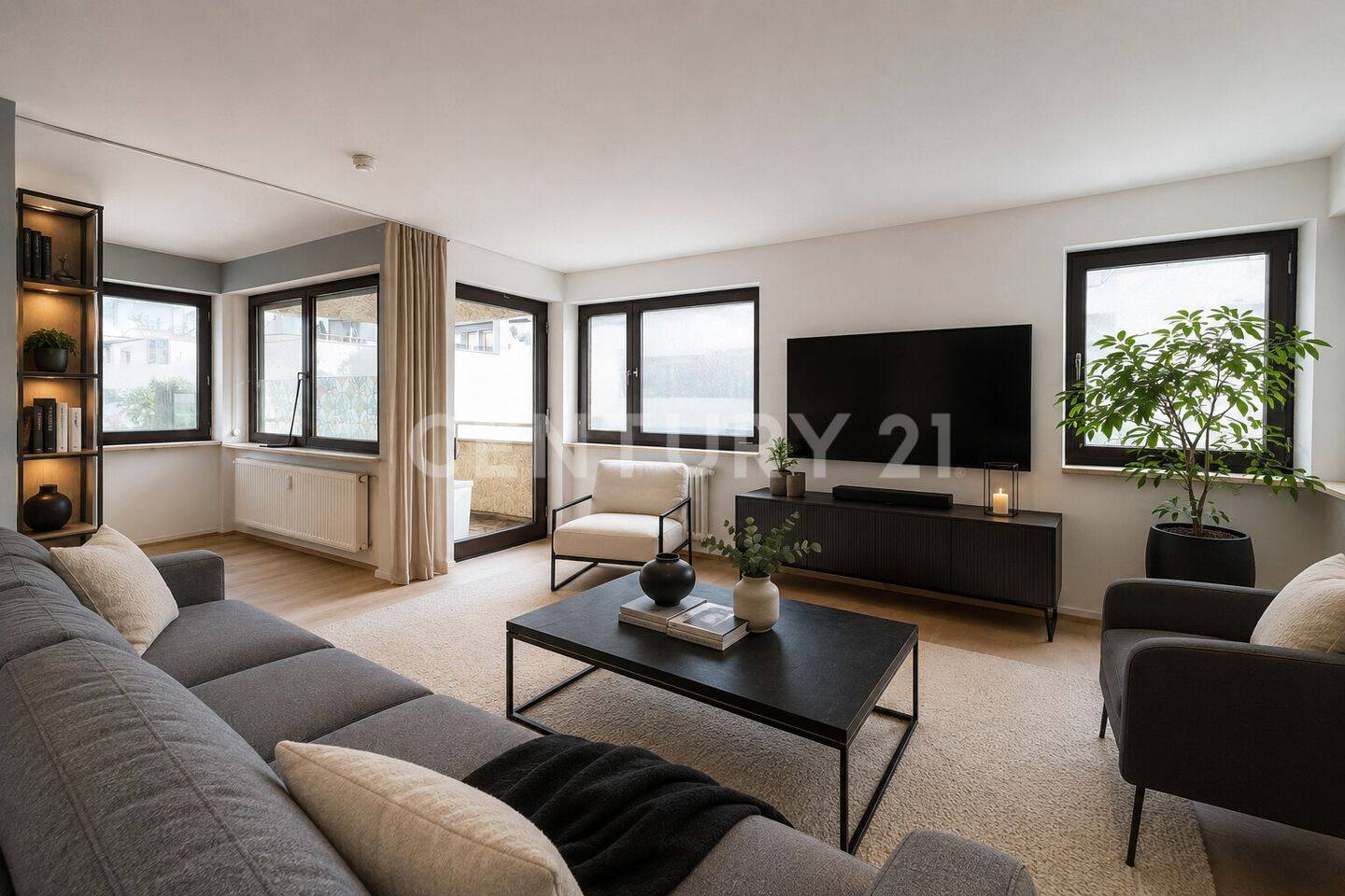 Sofort bezugsfertig! Helle 1-Zimmer-Wohnung mit separater Küche und überdachtem Balkon – Regensburg – Vorschaubild 5