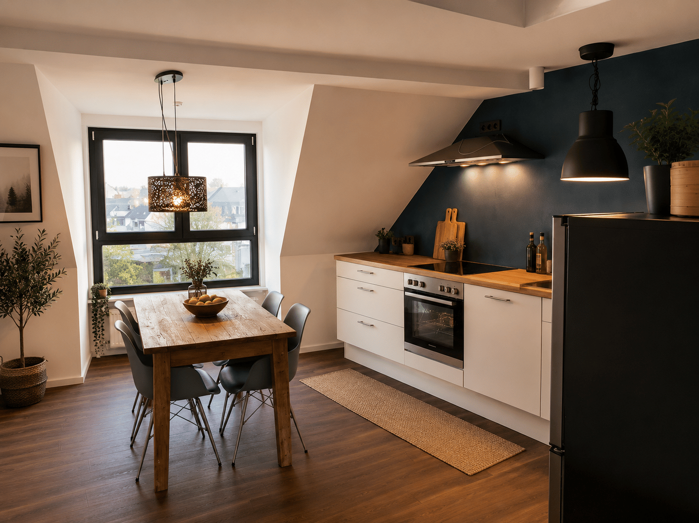 Wohnen über den Dächern von Ehrenfeld: 2-Zimmer-Maisonette mit Terrasse