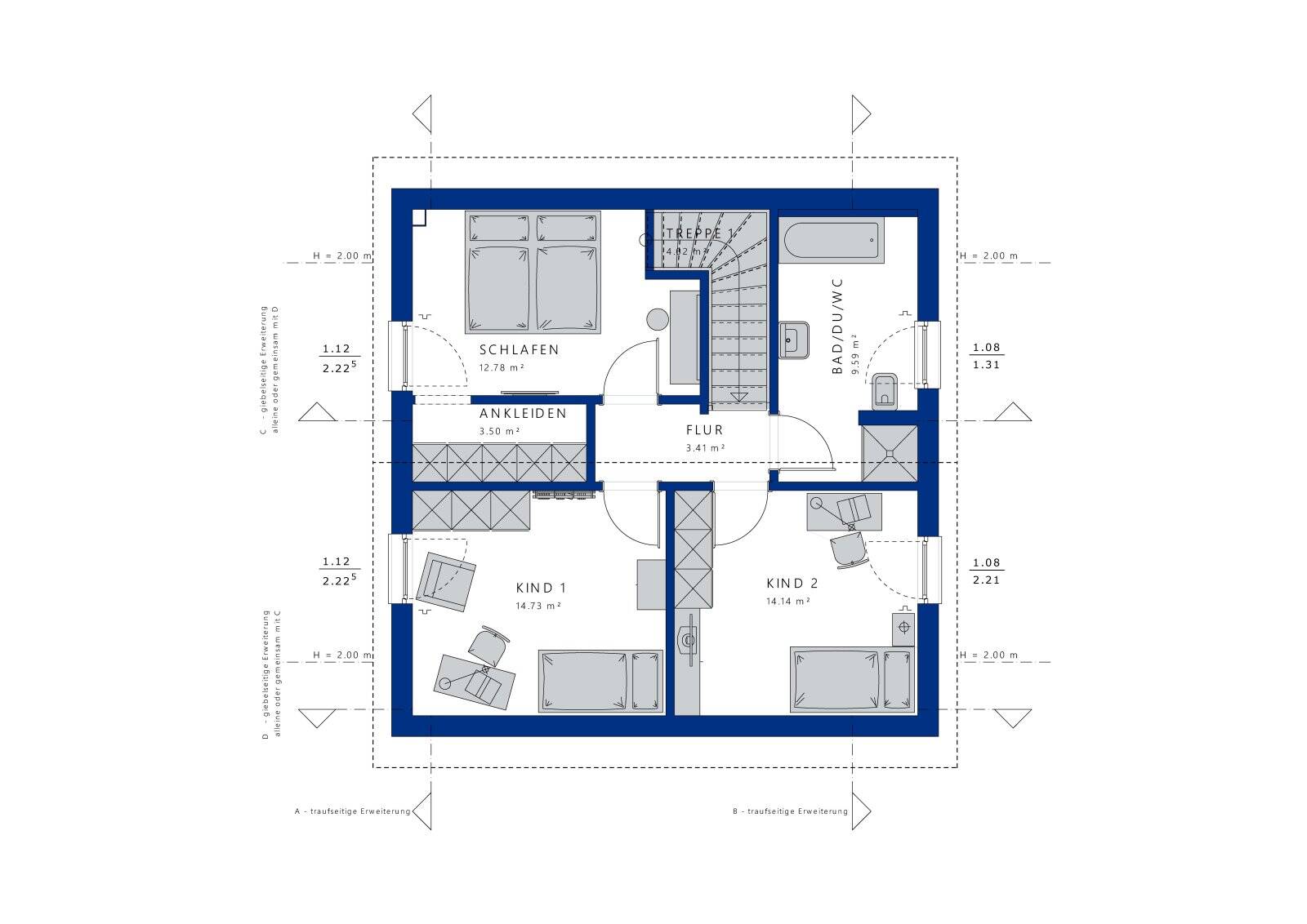 Wohnen, wo sich die ganze Familie wohlfühlt! Ihr Neubau-Idyll in einer privaten Sackgasse. – Bochum – Vorschaubild 8