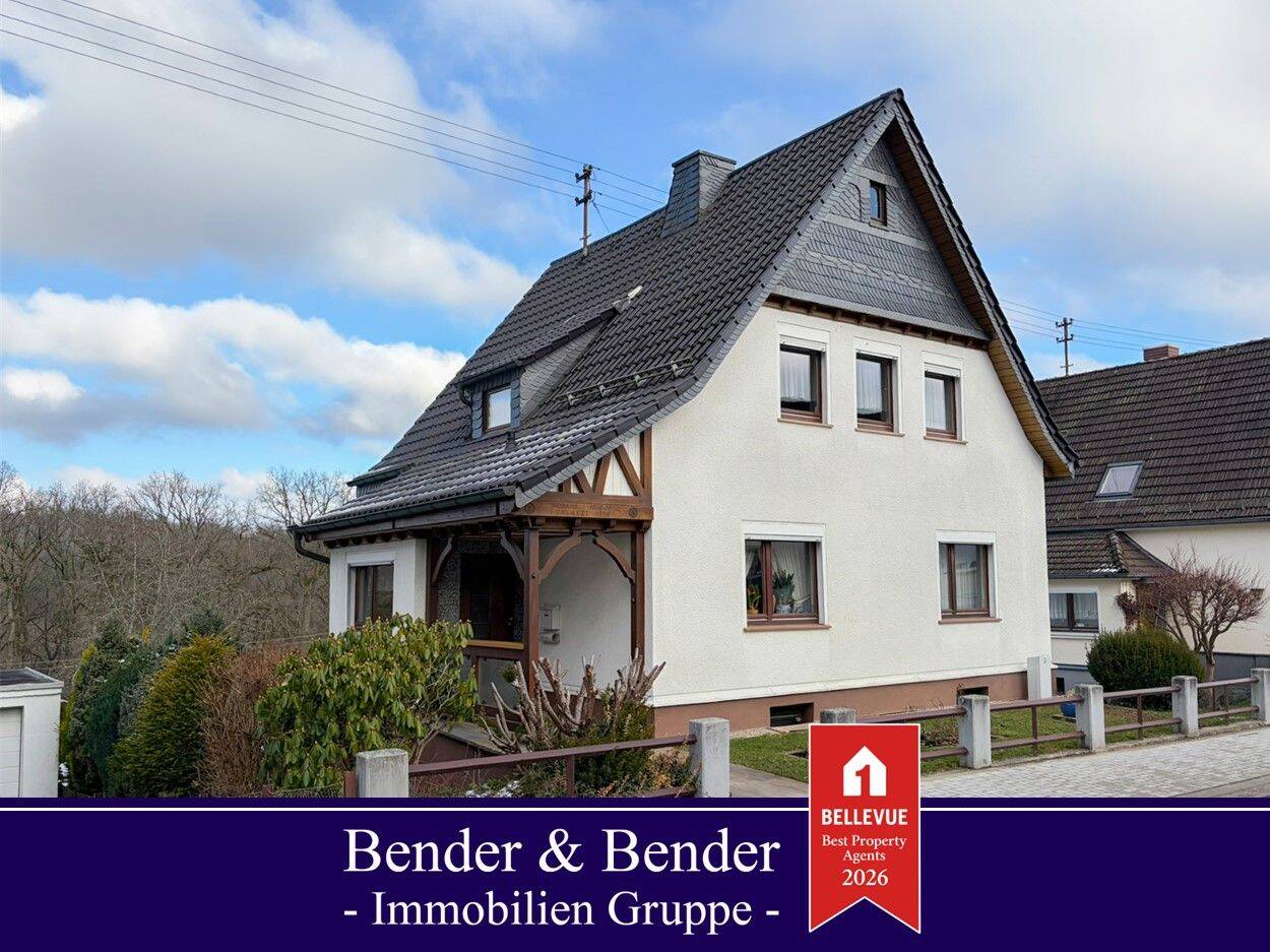 **PREISREDUZIERUNG** Gemütliches Einfamilienhaus mit toller Weitsicht über das Siegtal in beliebter Wohnlage! – Wissen – Bild 1 von 9