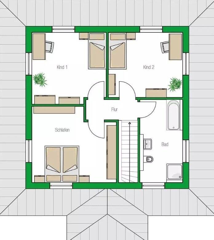 Italienisches Flair - Toskana-Villa (145 m²) ab ca. 749.000 EUR inkl. Grundstück (projektiert) | planbar & KfW (KFN) möglich – Buchholz in der Nordheide – Vorschaubild 3