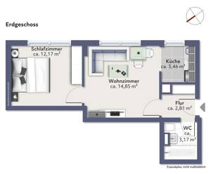 Klein im Format, stark im Standort - vermietete 2-Zimmer-Wohnung in München-Solln. – 81479 München – Vorschaubild 8
