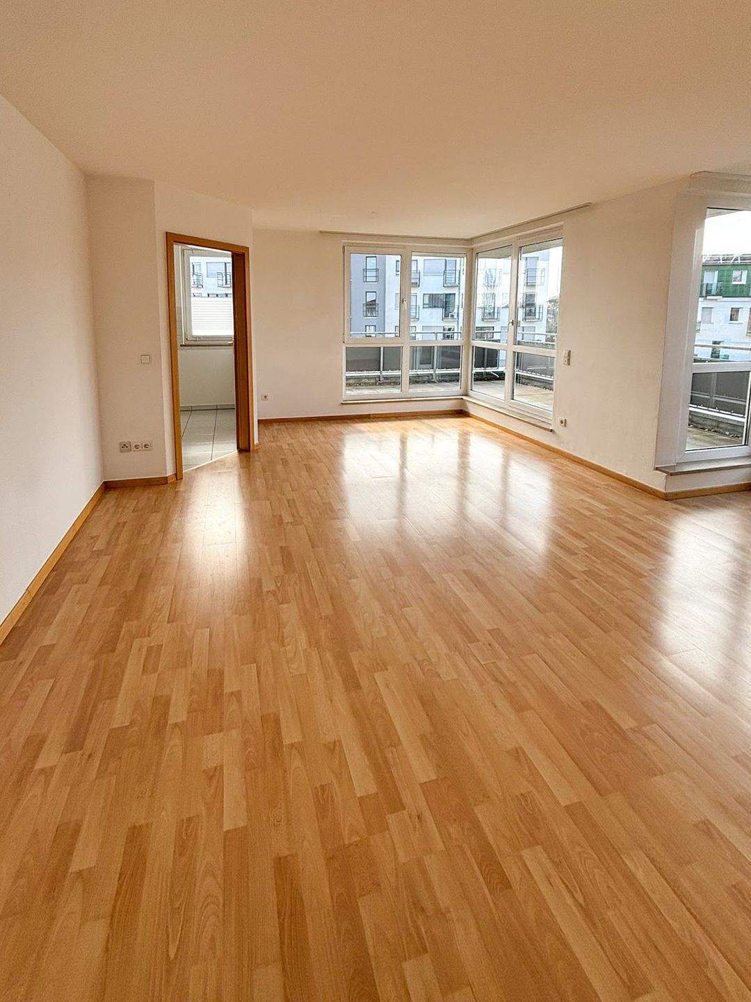 Penthouse-Wohnung mit großem Balkon in der Augsburger Innenstadt