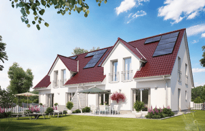 Willkommen Zuhause in Ihrer traumhaften Doppelhaushälfte mit ca. 116 m² Wohnfläche auf einem sonnigen, ca. 430 m² großen Grundstück.