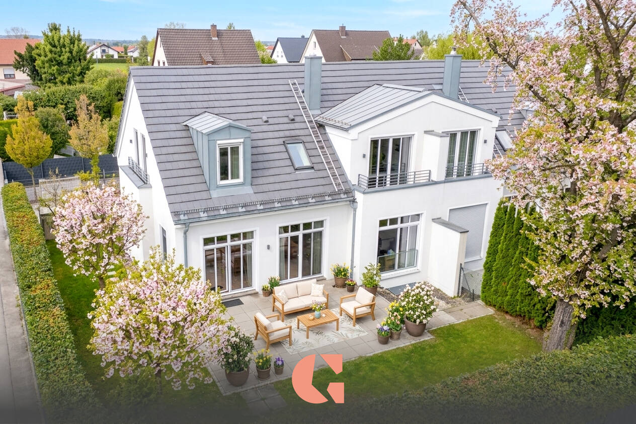 Moderne Villenhälfte in begehrter Lage – Grünwald – Bild 1 von 9