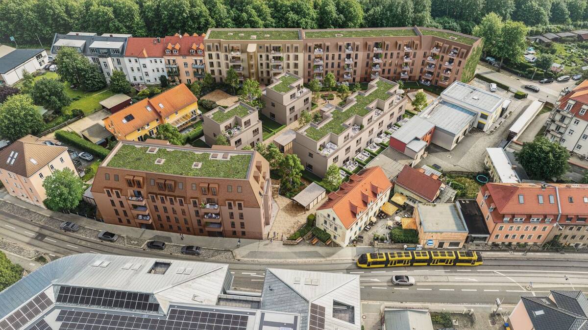 2 Raum Wohnung // Erstbezug NEUBAU Wohnpark TerraCotta – 1157 Dresden – Bild 1 von 4