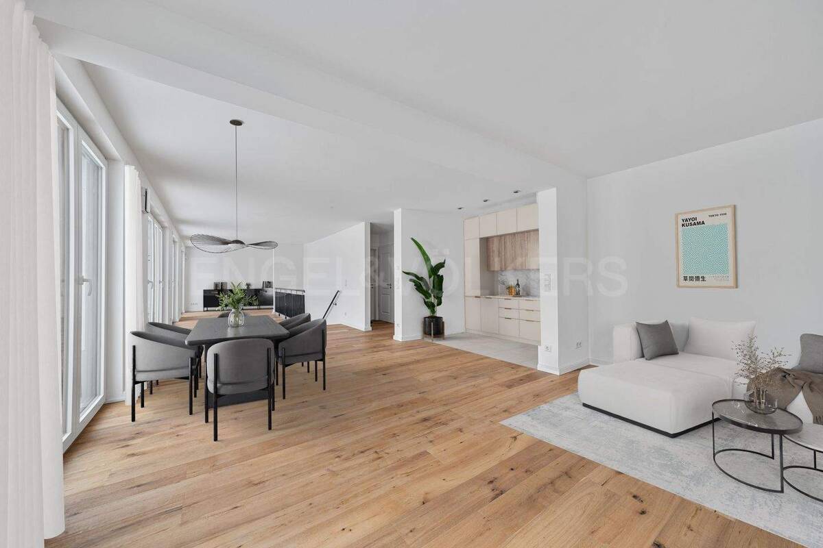 Neubau - Wohntraum mit 163 m² auf zwei Ebenen mit Garten und TG Stellplatz - KFW 55 – 22393 Hamburg – Bild 1 von 9