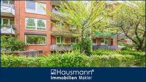 Citynahe Ruheoase mit Balkon ins Grüne in Hamburg-Hamm Nord!