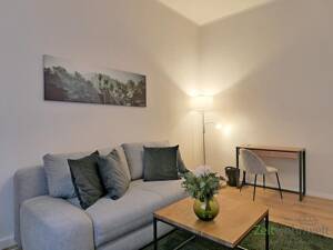 (EF1108_M) Dresden: Pieschen-Süd, neu möblierte 2-Zimmer-Wohnung im Hochparterre, Reinigungsservice inklusive – 1127 Dresden – Vorschaubild 4
