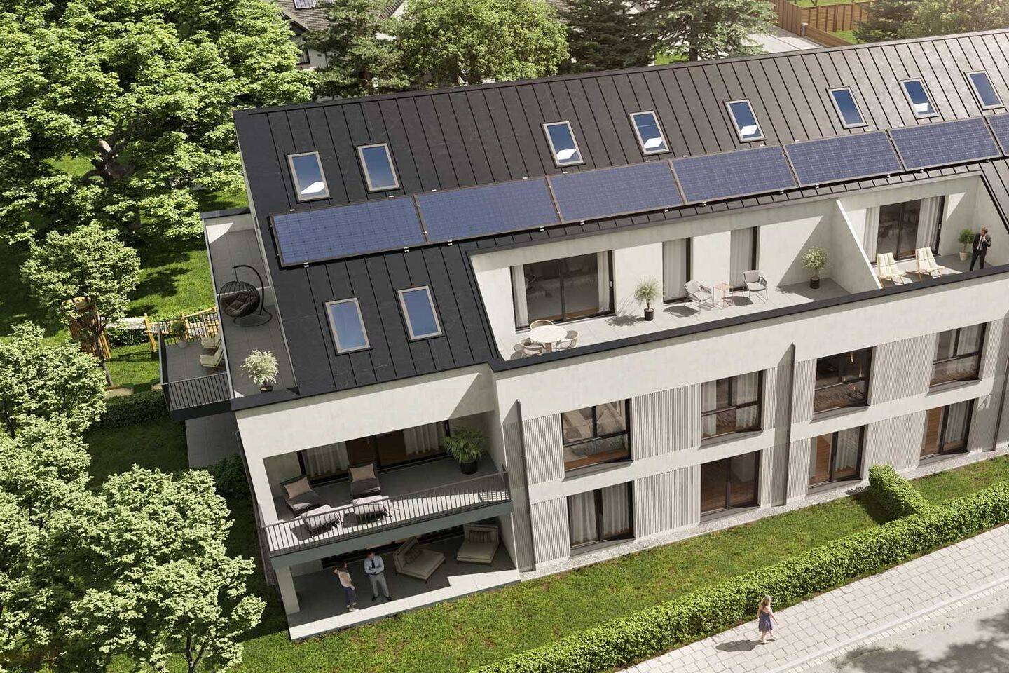 Neubau: DG-Wohnung mit Charakter am Marienbergpark – Nürnberg – Vorschaubild 9