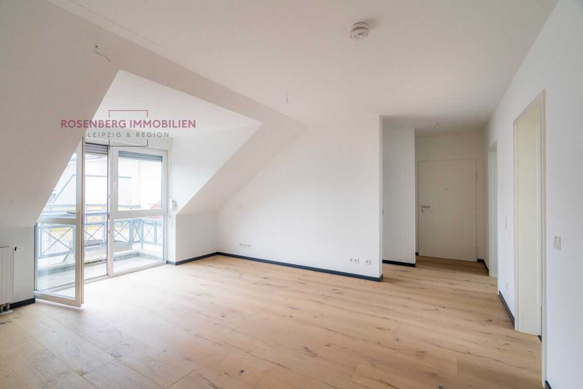 *Bezugsfrei* Dachgeschoss-Charme in Seehausen - 2-Zimmer-Wohnung mit Balkon & Stellplatz – Leipzig – Vorschaubild 3