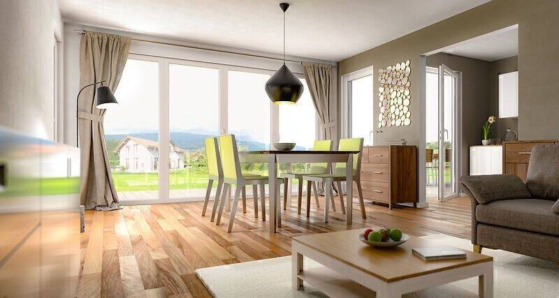 Bungalow 78 massiv gebaut, Preis inkl. Grundstück – Wellen – Vorschaubild 2
