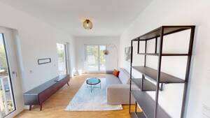 VIDO | Draussen mittendrin: Helle 2-Zimmer-Wohnung mit Loggia in grünem Wohnquartier in Bockenheim – 60486 Frankfurt am Main – Vorschaubild 6