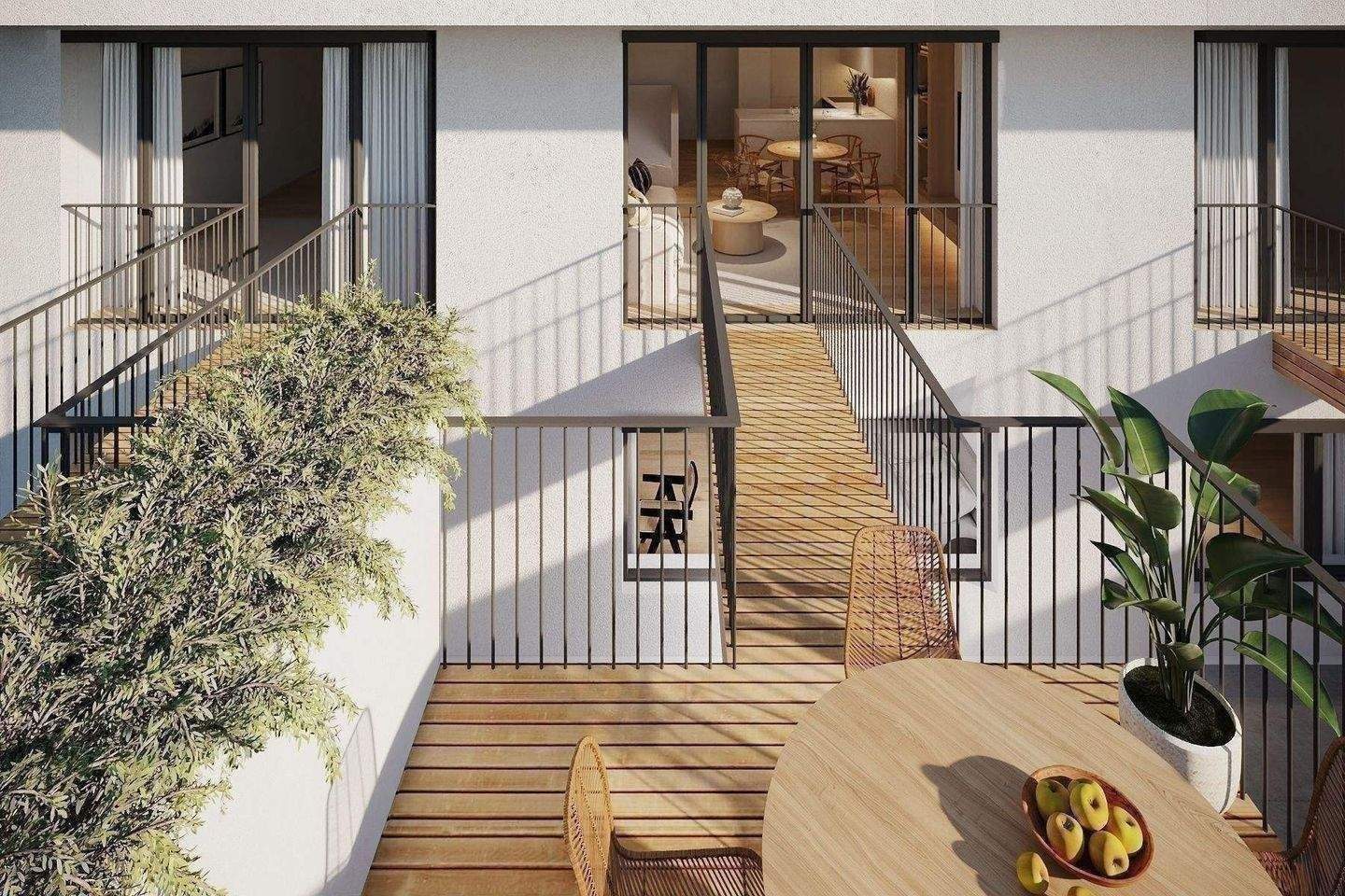 Rohbaubesichtigung! Idyllische Lage! Hochwertige 2 Zi.- NB- ETW mit Terrasse und Gärtchen!