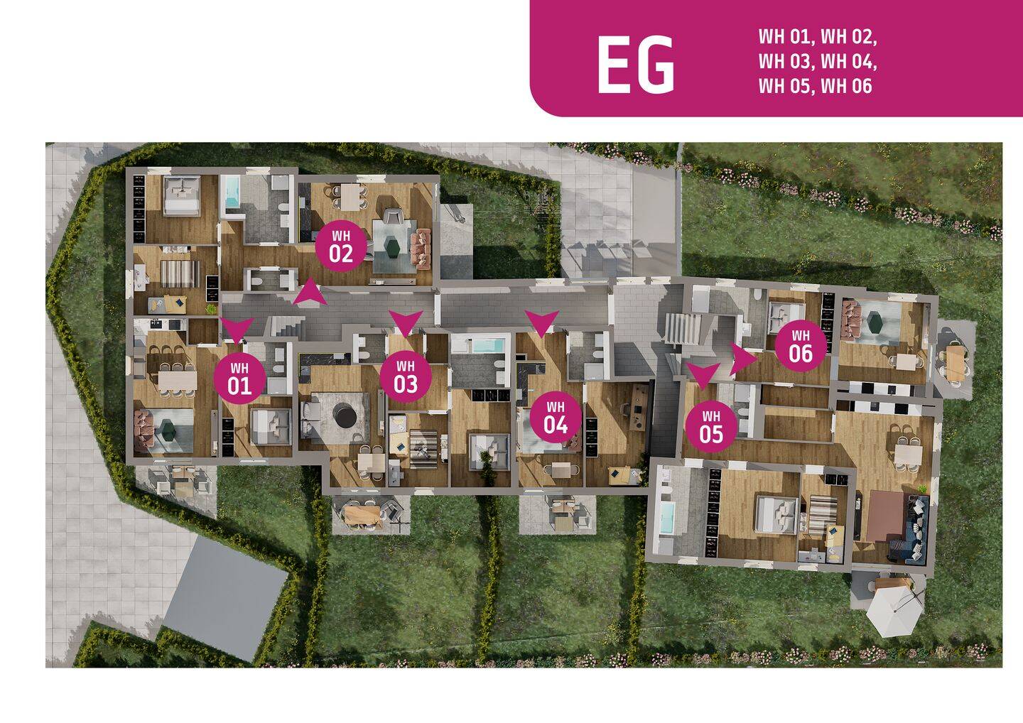 Moderne 3-Zimmer-Wohnung mit Terrasse in Erlangen Alterlangen – Erlangen – Vorschaubild 2