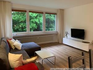Südviertel: Schicke, modern möbl. 3-Zi.-Whng. mit Balkon u. Garage – 52064 Aachen – Vorschaubild 3