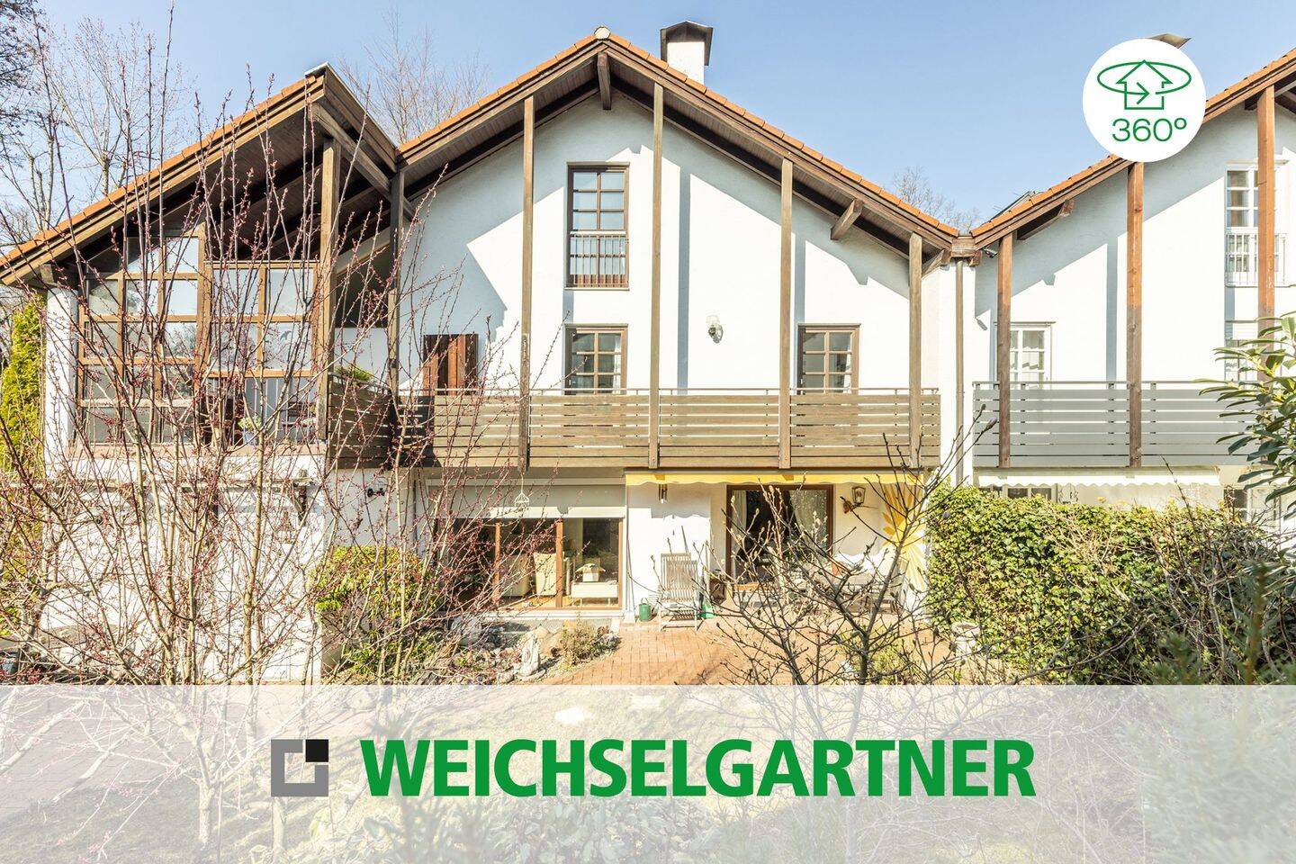 Einfamilienhaus mit Einlieger-Dachstudio und herrlichem Südgarten am Isarhochufer – Grünwald – Bild 1 von 9