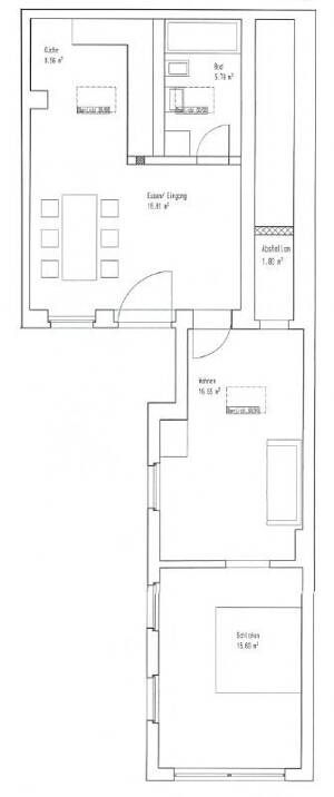 Genießen Sie Ruhe in Striesen - Individuelle 2-Zimmerwohnung im Hinterhaus – 1277 Dresden – Vorschaubild 2