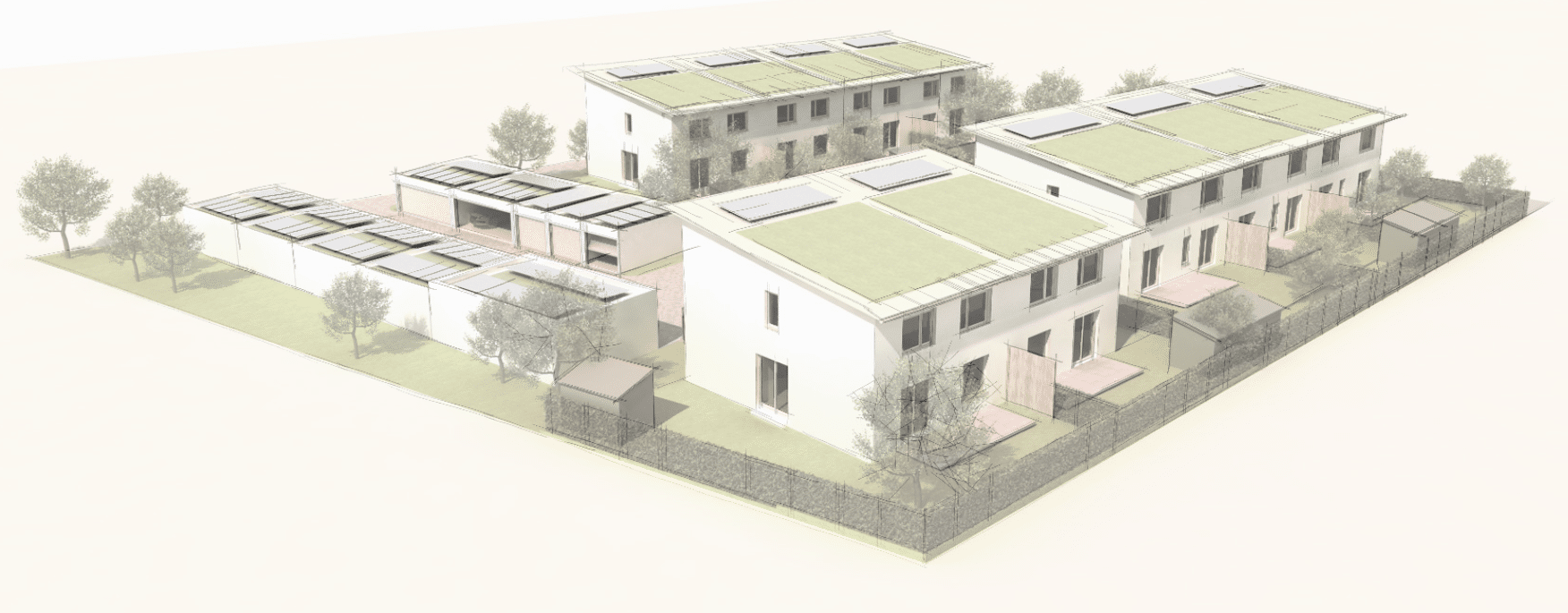 Quartiersentwicklung Birkenweg Süd Doppelhaushälfte 2a – Haimhausen – Bild 1 von 6