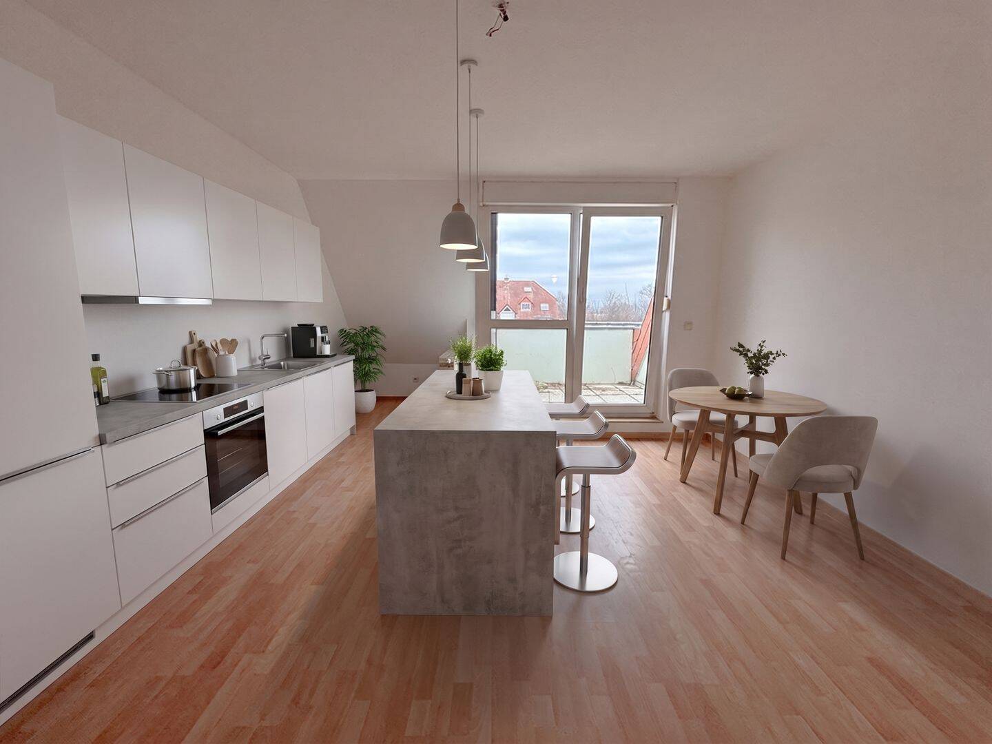 6 % Rendite - Kapitalanlage mit Balkon & Stellplatz – Erfurt – Vorschaubild 3