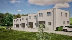 Provisionsfreies Neubaureihenendhaus (KfW40 LCA oder KfW55) mit zwei Stellplätzen, PV und Wallbox möglich – 54293 Trier – Vorschaubild 2