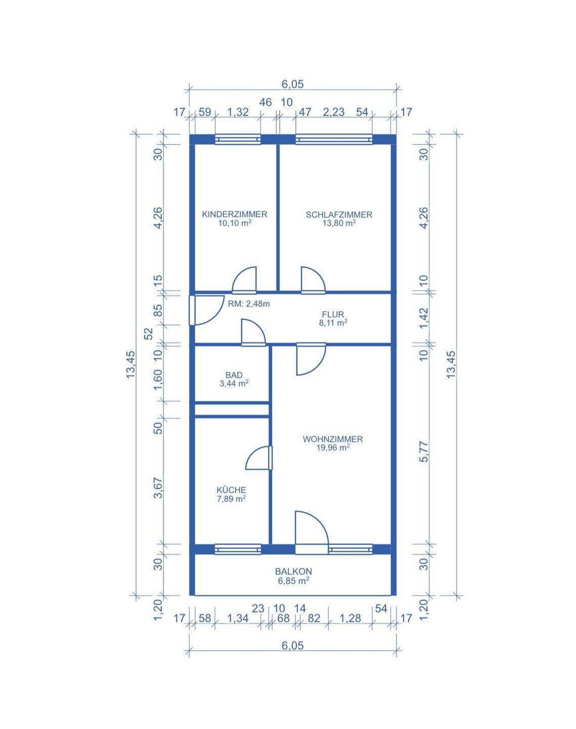 Moderne 3-Zimmer-Wohnung zur Miete in Rothensee, Magdeburg – Magdeburg – Vorschaubild 3
