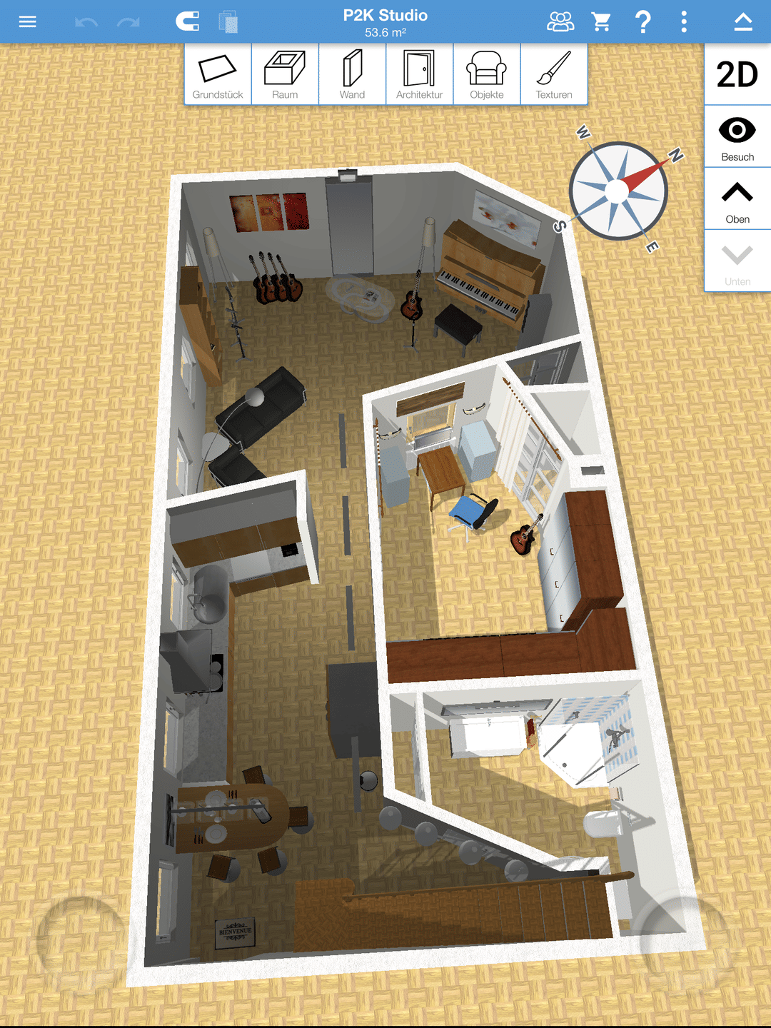 Dachterrassenwohnung in Citynähe – Osnabrück – Vorschaubild 3