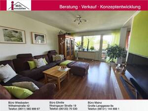 Top-Lage von Mainz-Hechtsheim: Großzügige Eigentumswohnung mit Balkon und teilweise Fernblick