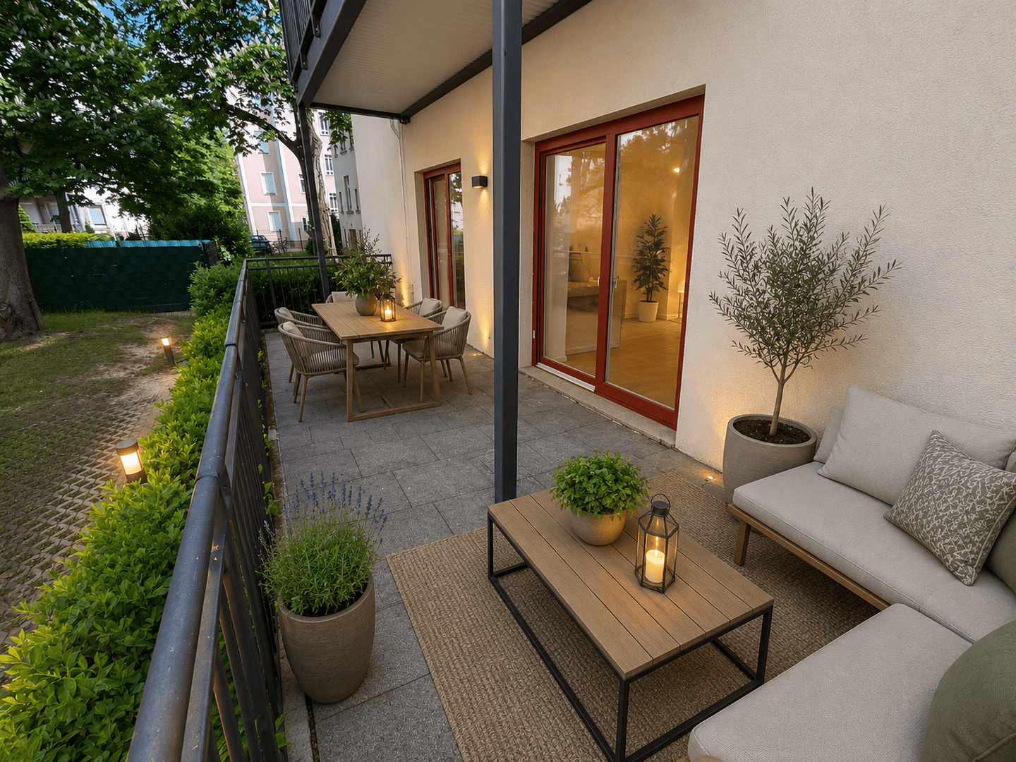 TOP! Bezugsfreie 4 Zi.-Whg. mit 2 Bädern, Parkett und großem Balkon