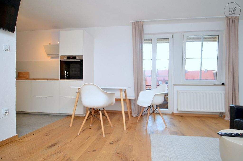 Erstbezug 2-Zimmer-Apartment mit WLAN und Balkon in der Innenstadt – Nürnberg – Vorschaubild 8