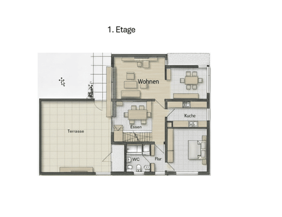 Einfamilienhaus mit Einliegerwohnung in Miltenberg (Grauberg) – gute Wohnlage, schnell im Grünen – Miltenberg – Vorschaubild 2