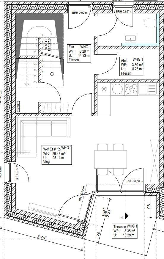 NEUBAU - Reihenhaus in Donnerschweer zur Miete ! – Oldenburg – Vorschaubild 2