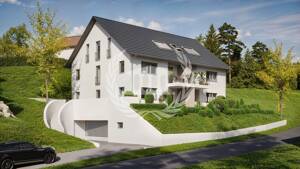 WE2: Riesiger Garten inklusive - 3 Zimmer | KfW40 QNG | Aufzug – 93173 Wenzenbach – Vorschaubild 2