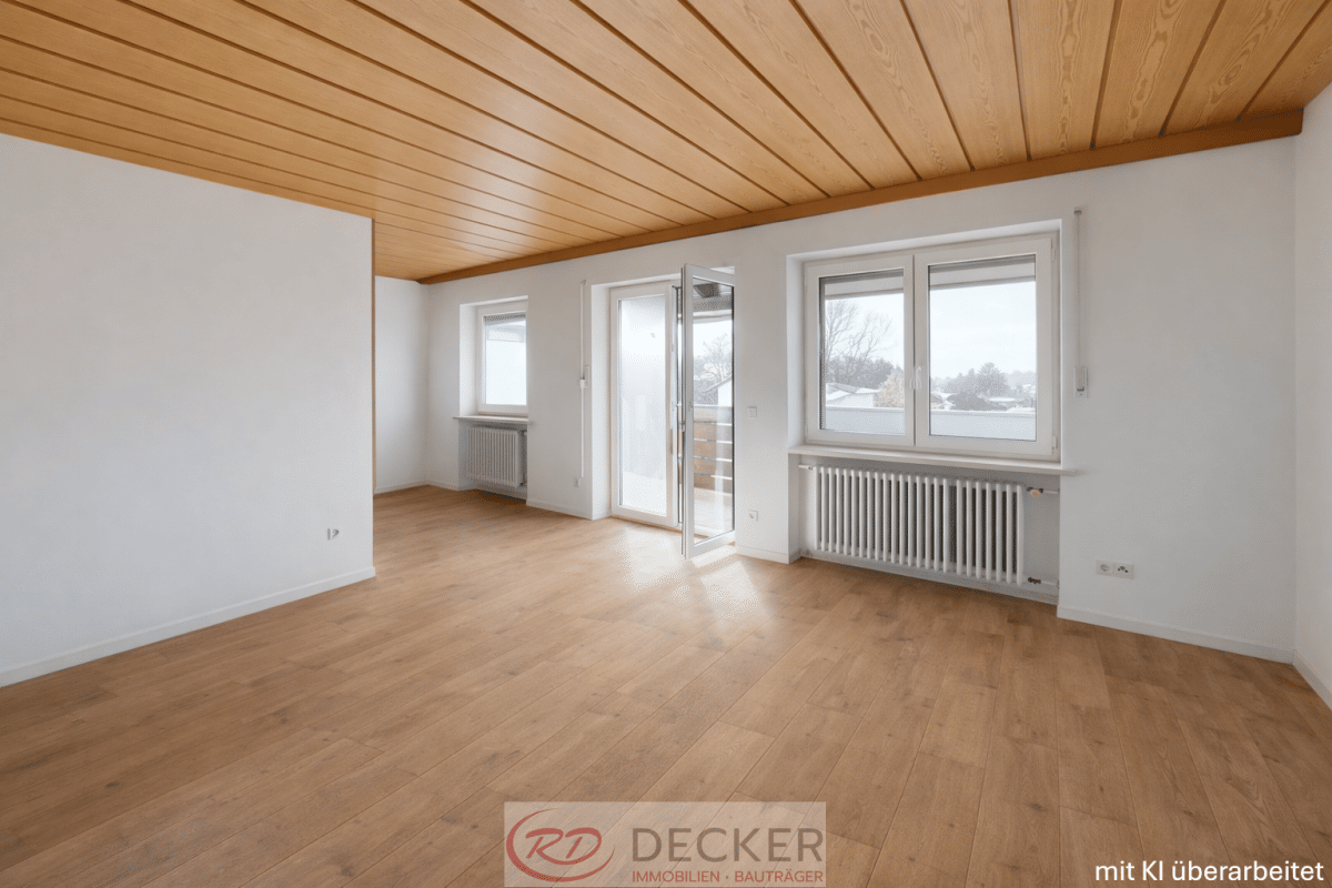 Feierabend in der Sonne: 3 Zimmer, modernisiert, München-nah ++Decker Immobilien++