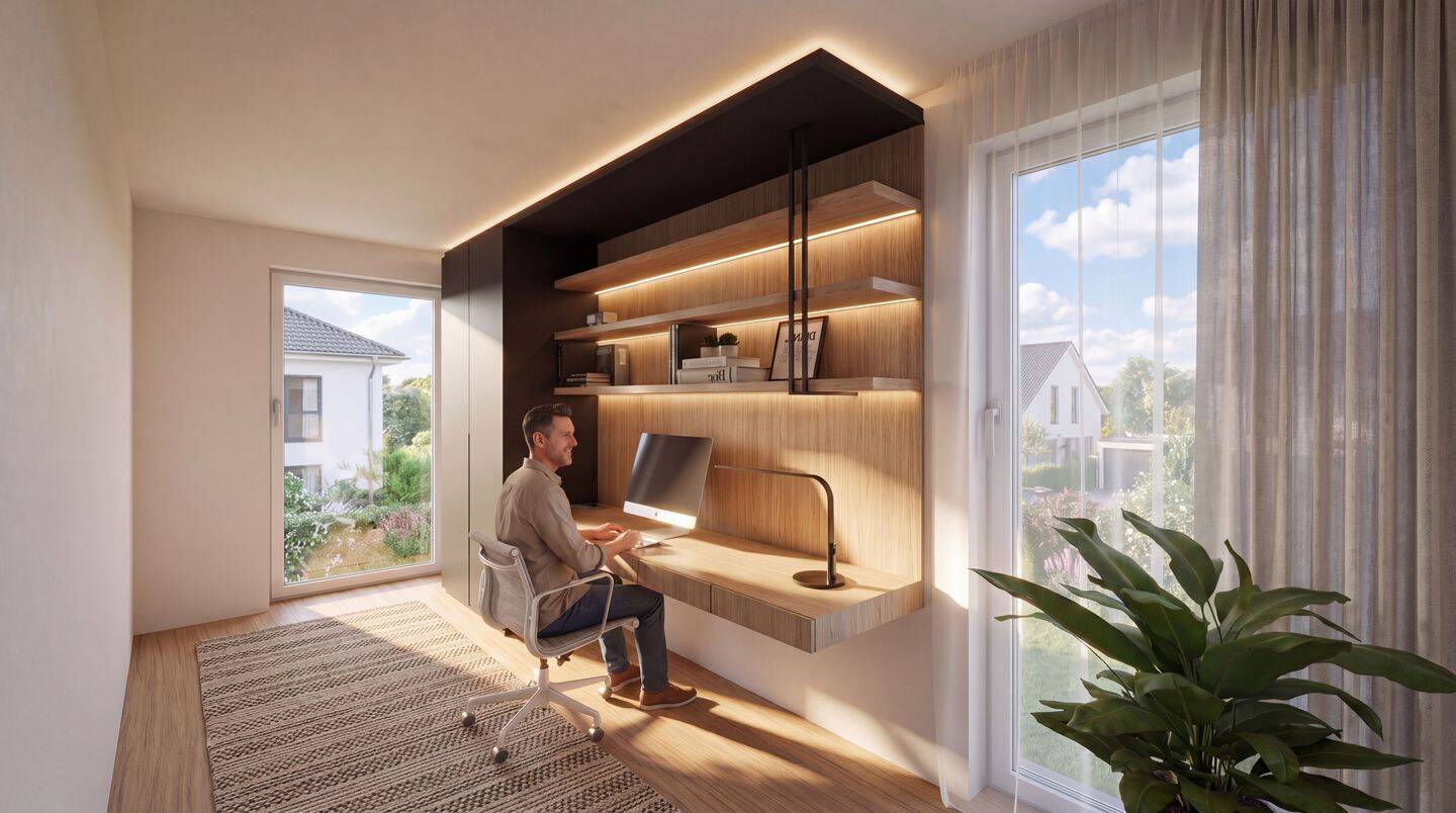 Energieeffiziente Neubau Doppelhaushälfte in Paderborn 5-Zi mit Garten - KFW40 ab 2,19 % p.a. – Paderborn – Vorschaubild 8