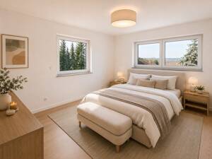Exklusives, helle 4,5-Zimmer-Penthouse mit Traumterrasse und Panoramablick, 2 Bädern und Stellplatz – 76316 Malsch – Vorschaubild 7