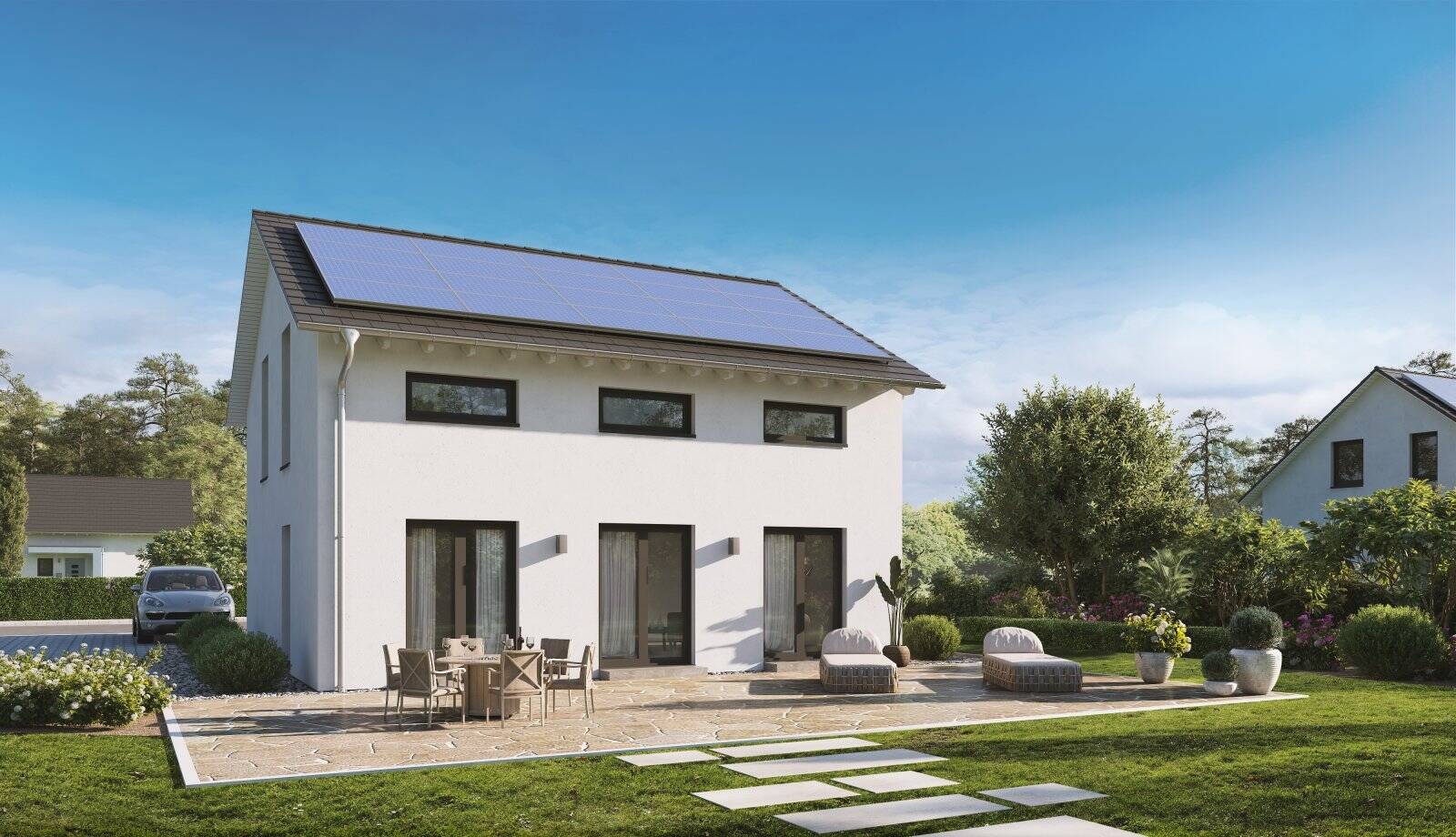 Modernes Fertighaus in Weilersbach - Individuell gestaltbar und energieeffizient – Weilersbach – Bild 1 von 8