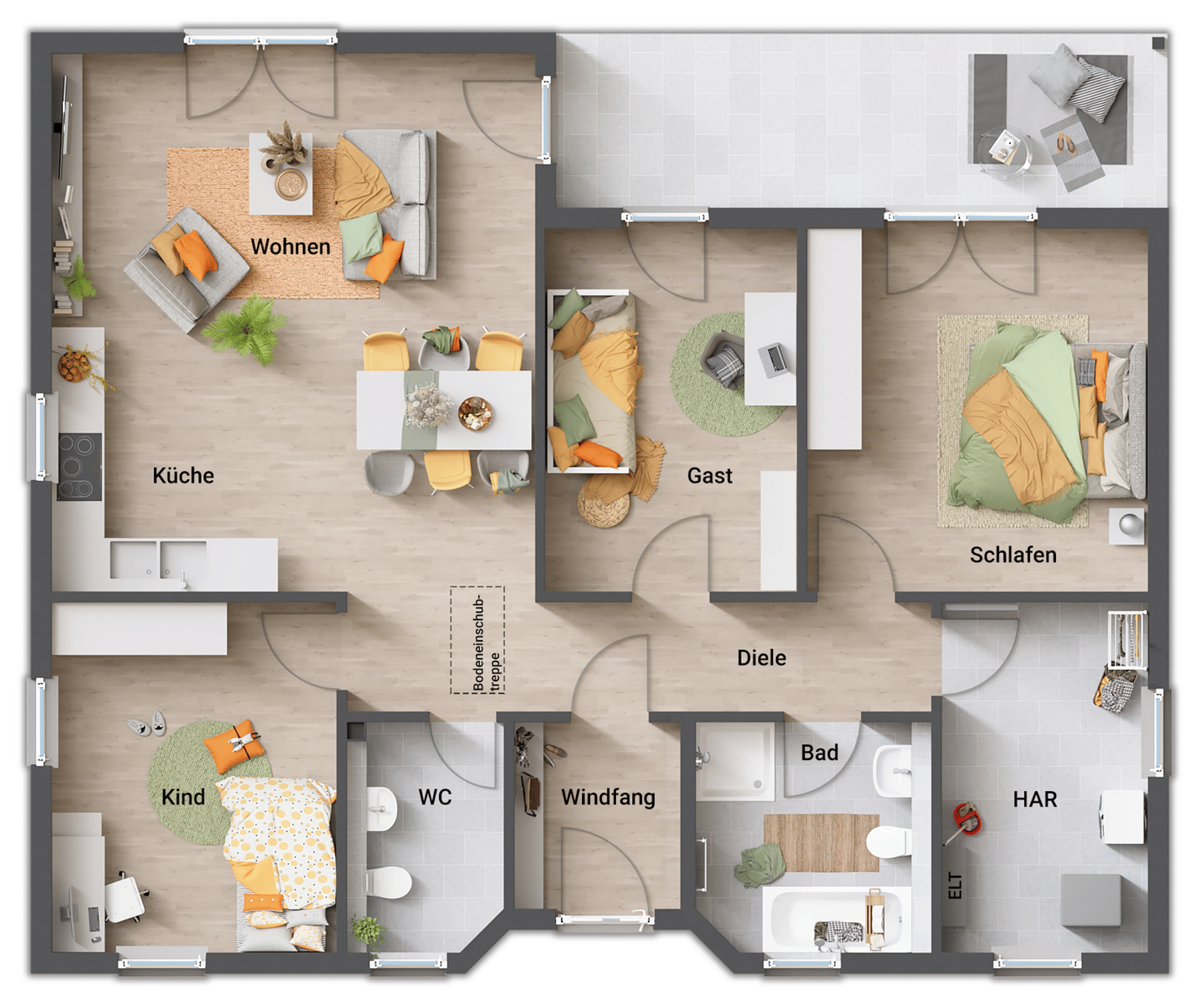 Bungalow in 99706 Sondershausen mit 108 m² kaufen
