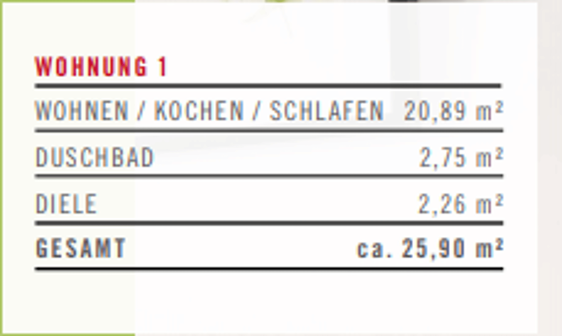 Erdgeschosswohnung in 50676 Köln mit 25,9 m² kaufen