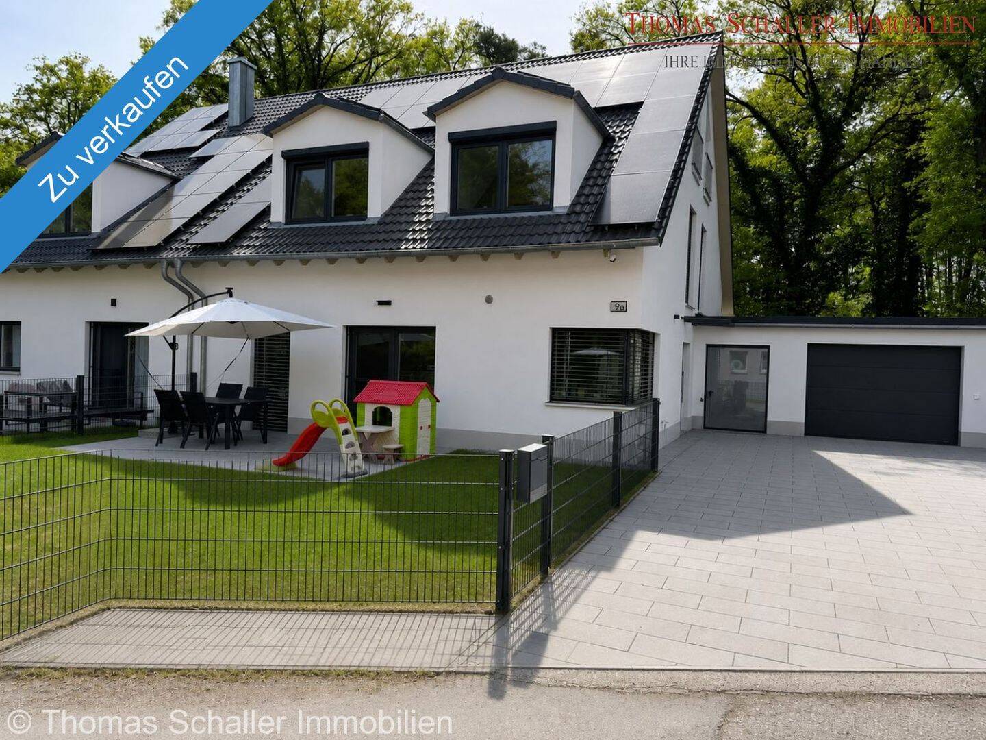Großzügige DHH mit Galerie-Studio in ruhiger Sackgassenlage von Schwarzach bei Schwabach – Schwabach – Bild 1 von 9