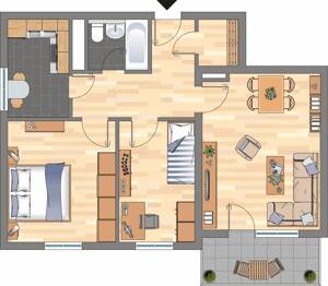 3-Zimmer-Wohnung in Siegen Dillnhütten – 57078 Siegen – Vorschaubild 8