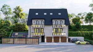 Exklusives Neubauprojekt mit Zukunft – Terrassenwohnung - Wohnungen & Studentenapartments vereint – Aufzug vom Studio bis ins Keller – 91056 Erlangen – Vorschaubild 3