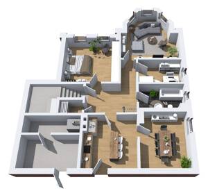 TIPP | Historisches Wohnhaus mit 3WE in Alt-Osternburg, in 2023 + 2024 für ca. 150T€ aufwendig saniert und dokumentiert – 26135 Oldenburg – Vorschaubild 2