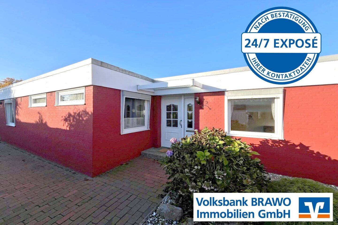 Attraktiver Bungalow mit überdachter Terrasse und neuer Dacheindeckung – Wolfsburg – Bild 1 von 9