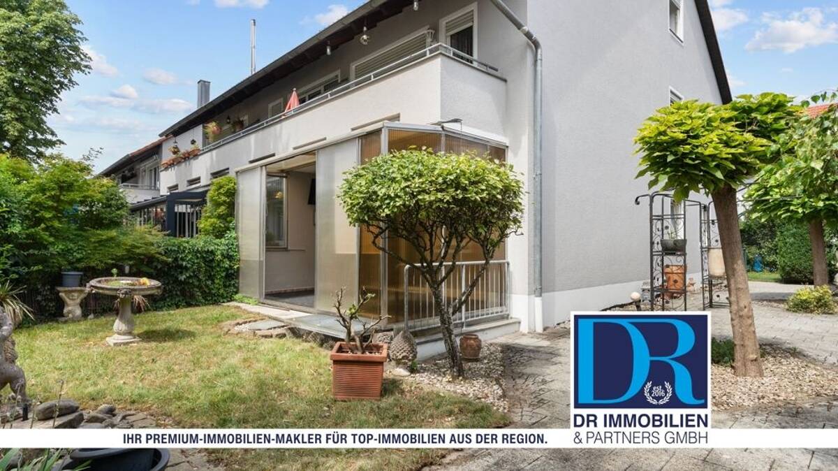 Souterrain-Maisonette-Wohnung mit großem Garten, schöner Terrasse und Carport in zentraler Lage – 85053 Ingolstadt – Bild 1 von 9