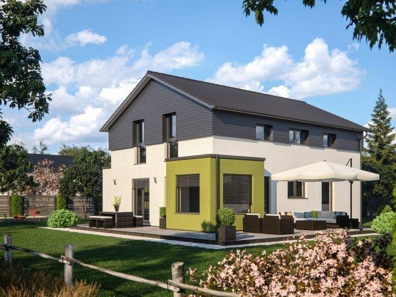 So sieht Satteldach-Architektur heute aus! Ihr neues QNG Einfamilienhaus! – Niederstetten – Bild 1 von 6