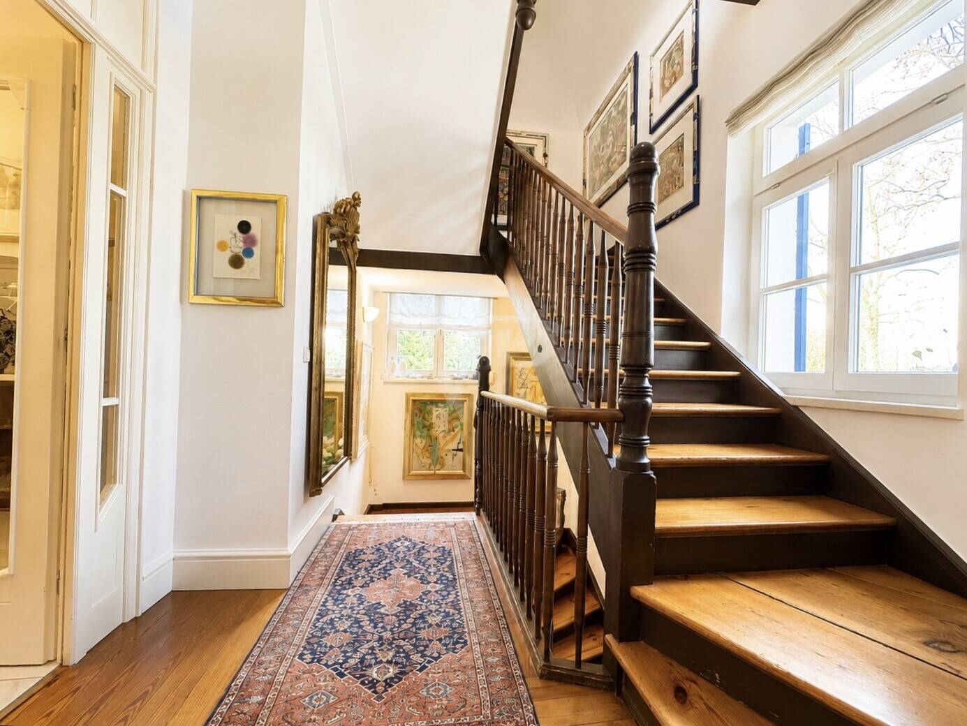 Herrschaftliche Villa mit sonnigem Garten, Neckarblick und separater Praxisfläche (96 m²) – Mannheim – Vorschaubild 2